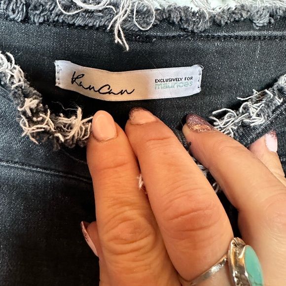 KanCan fray hem size 16 skinny jean - Picture 2 of 4